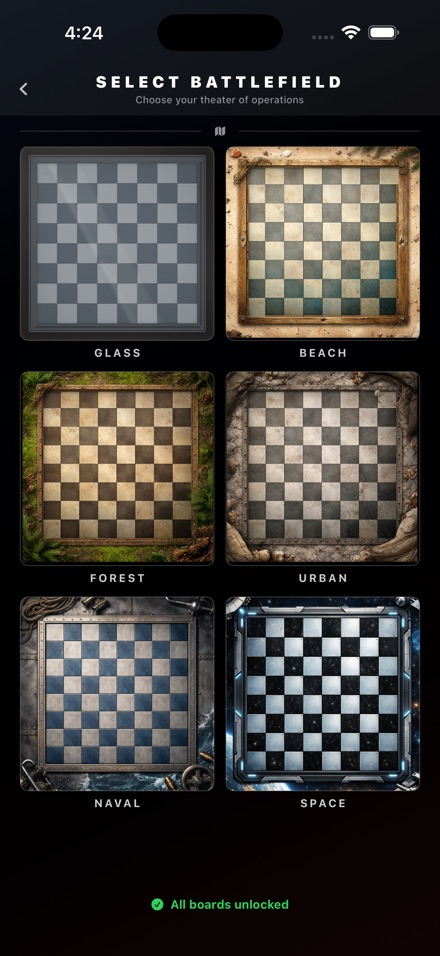 Battlefield Selection